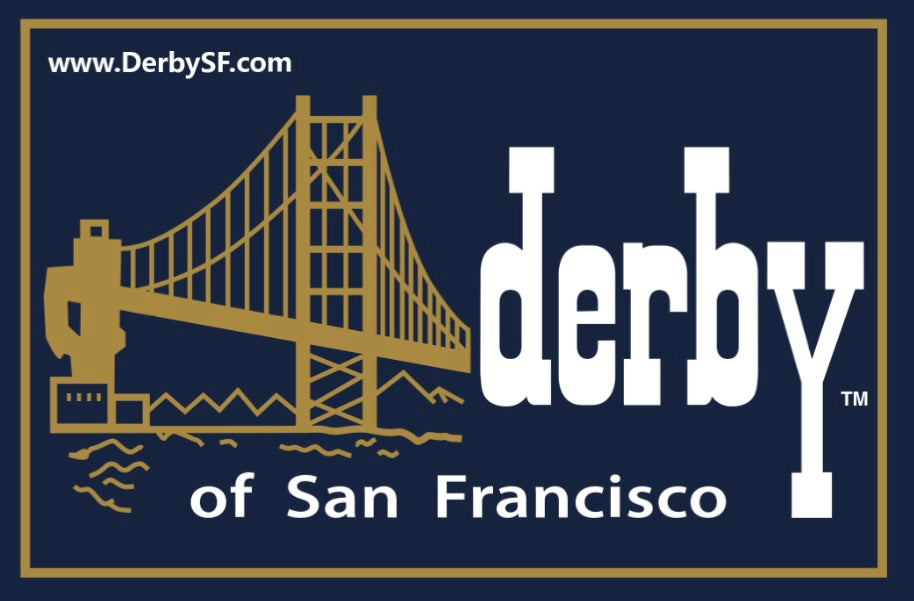 Derby of San Francisco Vinyl Sticker Pack - Assorted Colors and Sizes –  Derby Of San Francisco